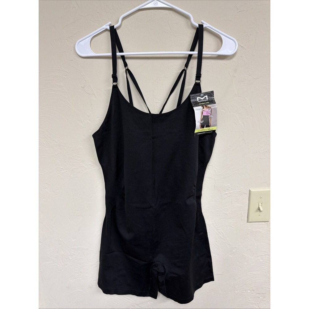NWT Maidenform Black Basically Sexy Seamless Smoothing Romper 3xl